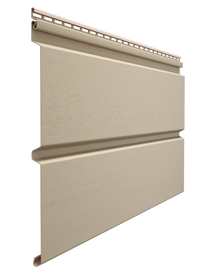 Сайдинг Premium, Брус, крем-брюле