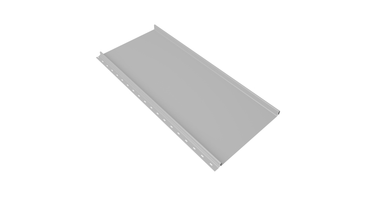 Кликфальц mini Grand Line 0,45 Drap TX с пленкой на замках RAL 7047 телегрей 4