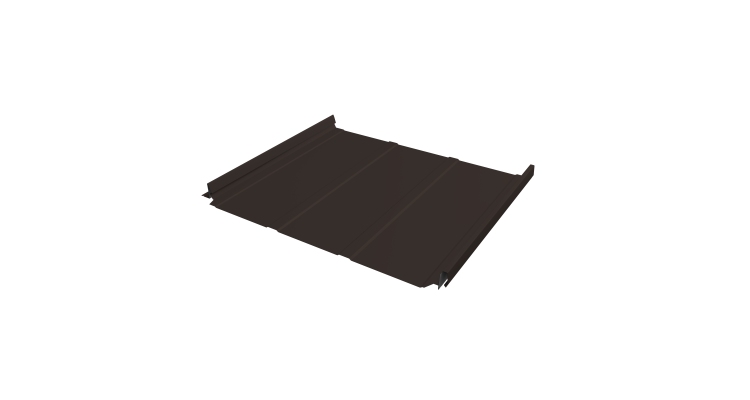 Кликфальц Pro Line Grand Line 0,5 Satin Matt TX с пленкой на замках RR 32 темно-коричневый