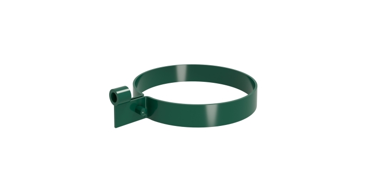 Хомут трубы Lite ПВХ Grand Line зеленый (RAL 6005)