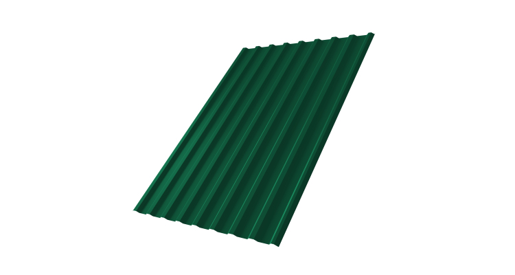 Профнастил С20R 0,4 PE-Double RAL 6005 зеленый мох