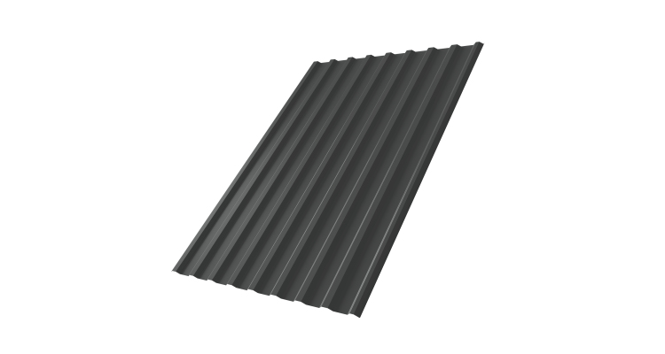 Профнастил С20R 0,45 Drap TR RAL 7016 антрацитово-серый