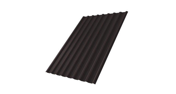Профнастил С20R 0,5 Drap RAL 9005 черный