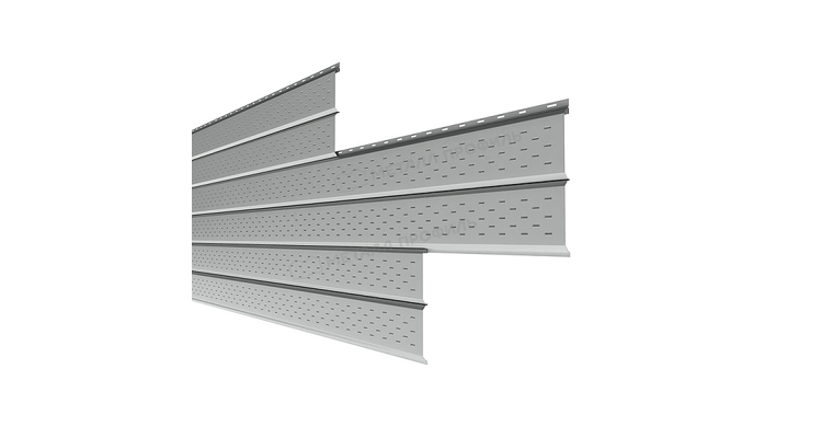 Софит Металл Профиль перфор. Lбрус-XL-14х335 NormanMP (ПЭ-01-9006-0.5)