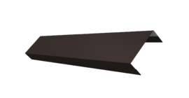 Ламель лицевая 50 забора жалюзи Texas 0.45 Drap-double TX RR 32 темно-коричневый