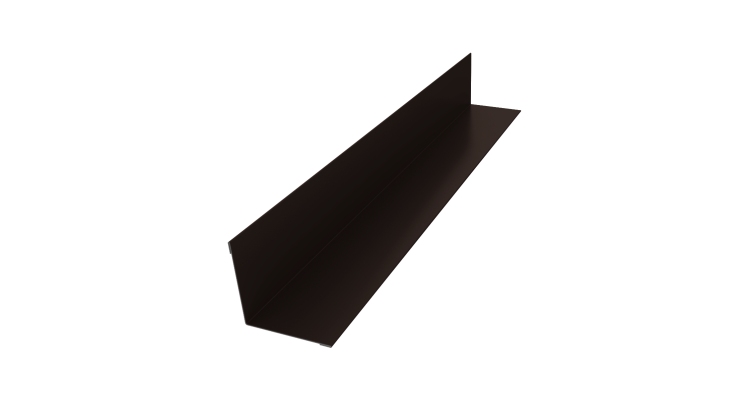 Угол внутренний 30х30 0,45 Drap TX RR 32 темно-коричневый (3м)