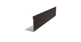 Нащельник 150 Texas 25х35 0,5 Drap RR 32 темно-коричневый (L1,8)