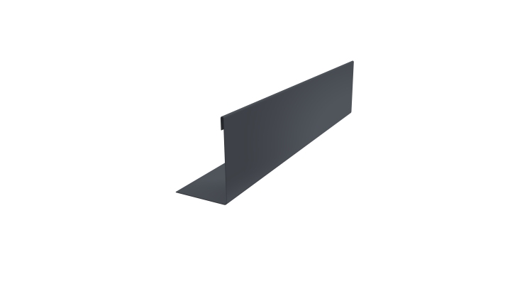 Нащельник 150 Texas 25х35 0,5 Atlas X RAL 7024 мокрый асфальт (L1,8)