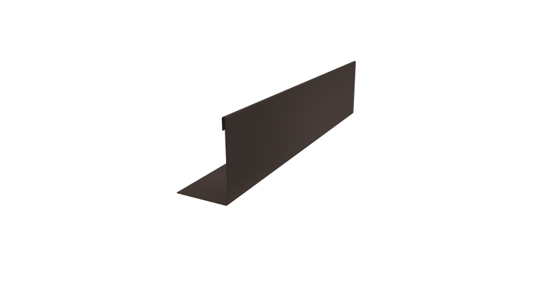 Нащельник 125 Texas 25х35 0,5 Velur X RR 32 темно-коричневый (L1,8)