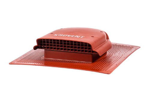 Вентиль кровельный Krovent KTV new красно-коричневый