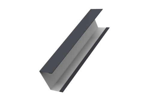 Крышка жалюзи Milan,Tokyo 0,5 Satin RAL 7024 мокрый асфальт (3м)