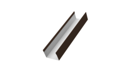 Стойка жалюзи Milan,Tokyo 0,5 Satin RAL 8017 шоколад (2м)